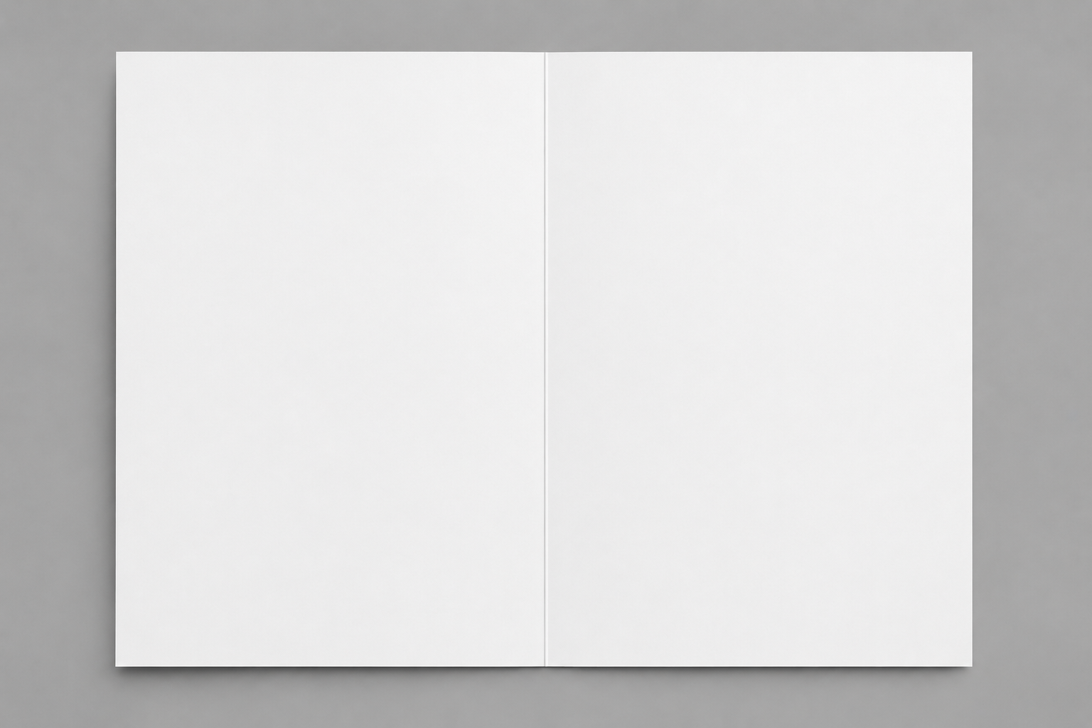 Folleto díptico simple